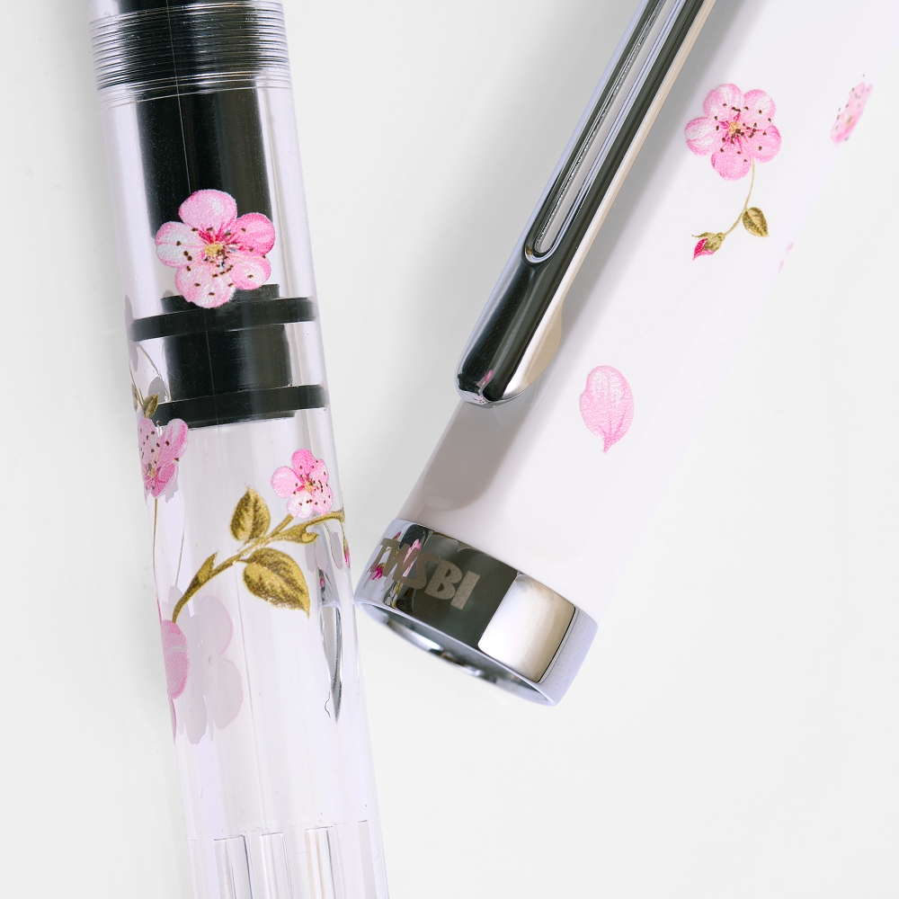 TWSBI Eco White Cherry Blossom Stylo plume