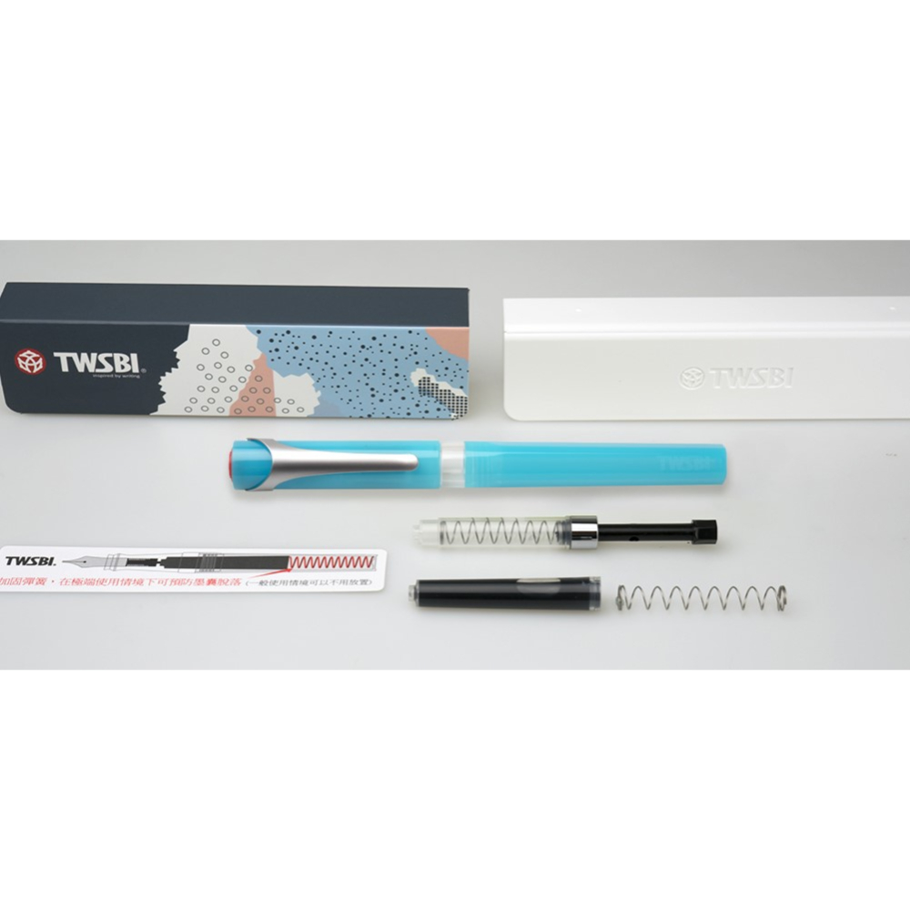 TWSBI Swipe Blue Ice Caneta de Tinta Permanente