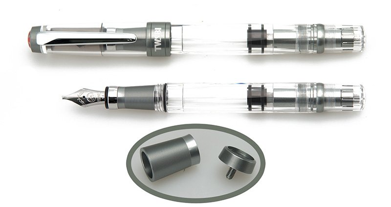 TWSBI Diamond 580 AL R Nickel Gray Fountain pen TWSBI Diamond 580 AL R Nickel Gray Fountain pen