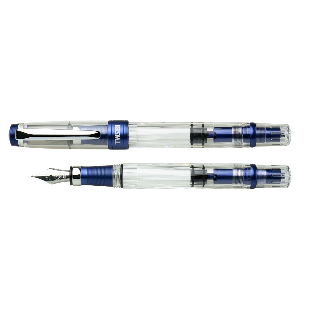 DIAMOND PEN NAVY BLUE W/SILVER