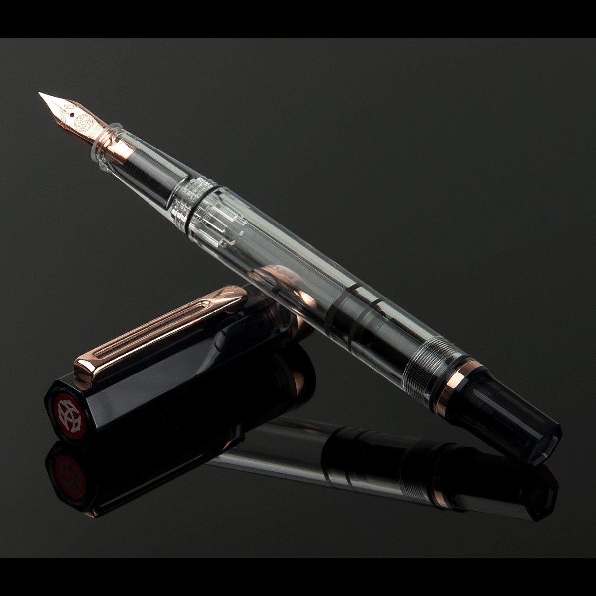 TWSBI Eco Smoke Rose Gold RGT Fountain pen TWSBI Eco Smoke Rose Gold RGT Fountain pen