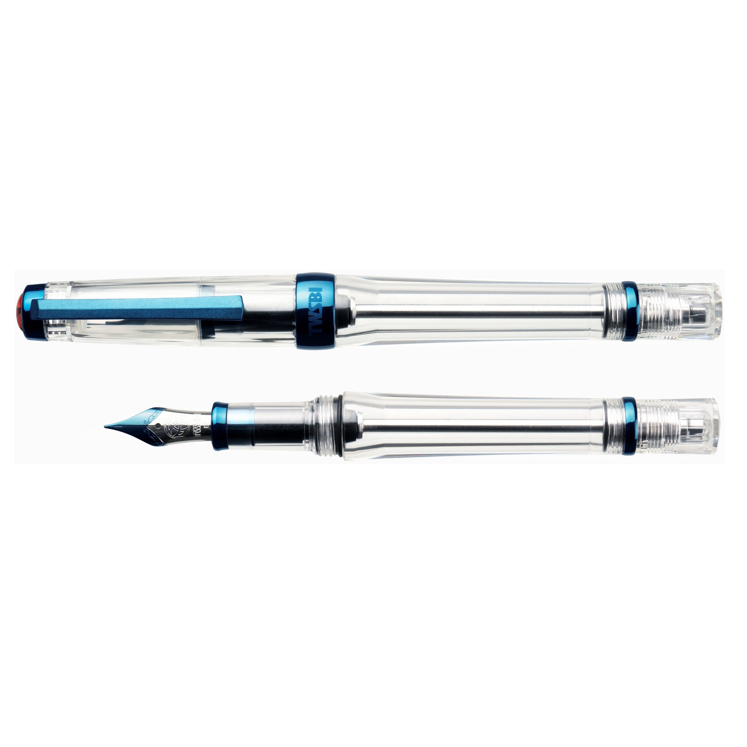 TWSBI Vac 700R Kyanite Blue Fountain pen - Vulpen / Fountain pen