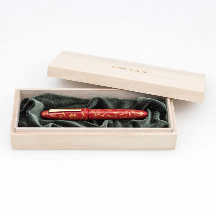 Taccia Ho-So-Ge Chin-Kin Urushi Tan-rei Fountain pen Taccia Ho-So-Ge Chin-Kin Urushi Tan-rei Fountain pen