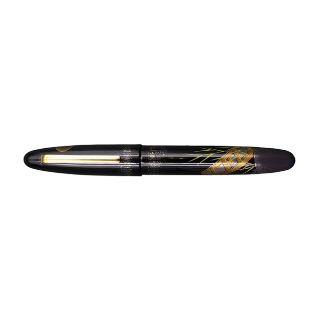 Taccia Kuro-Maki-e Urushi Tsukuyobune Pluma estilográfica