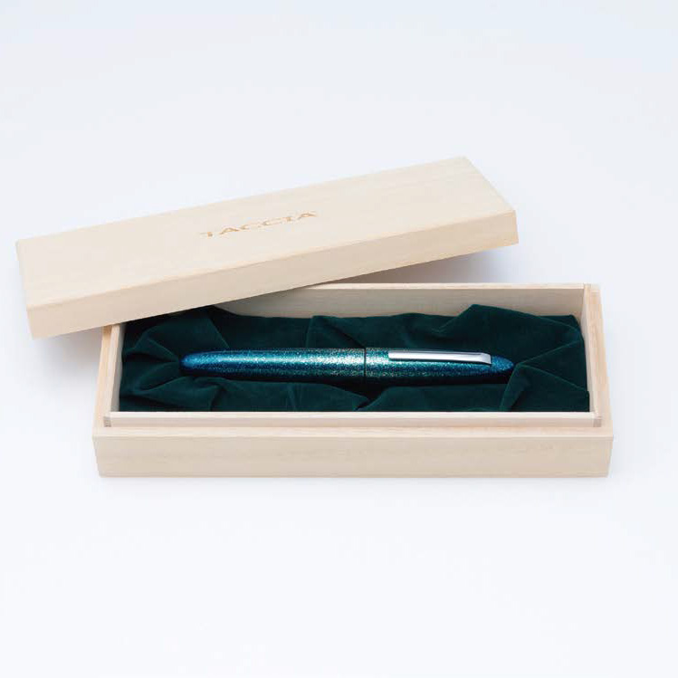 Taccia Galactic Gems Blue Galaxy Fountain pen Taccia Galactic Gems Blue Galaxy Fountain pen