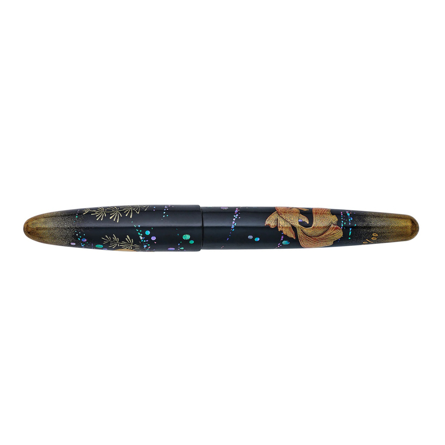 Taccia Miyabi Empress Maki-e Goldfish Suaka LE Caneta-tinteiro