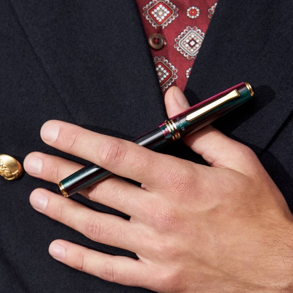 Tibaldi No.60 Zazou Green Rollerball