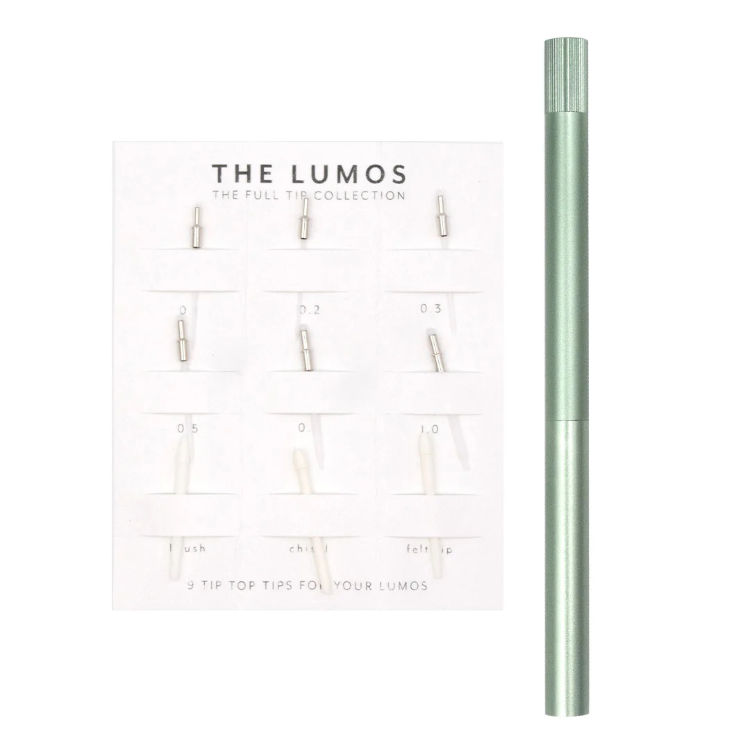 Tom's Studio Lumos Pro Sage Double-Tip Fineliner Tom's Studio Lumos Pro Sage Double-Tip Fineliner