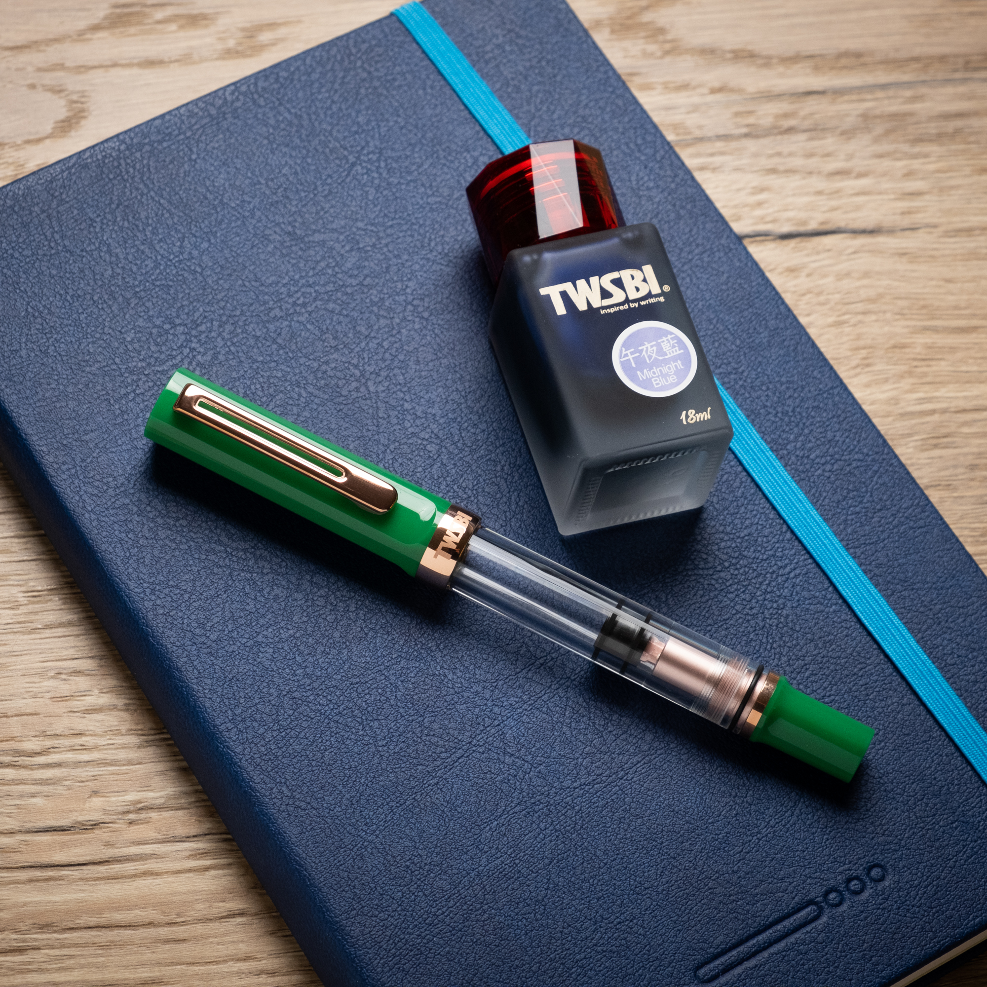 TWSBI Eco T Royal Jade RGT Fountain pen TWSBI Eco T Royal Jade RGT Fountain pen