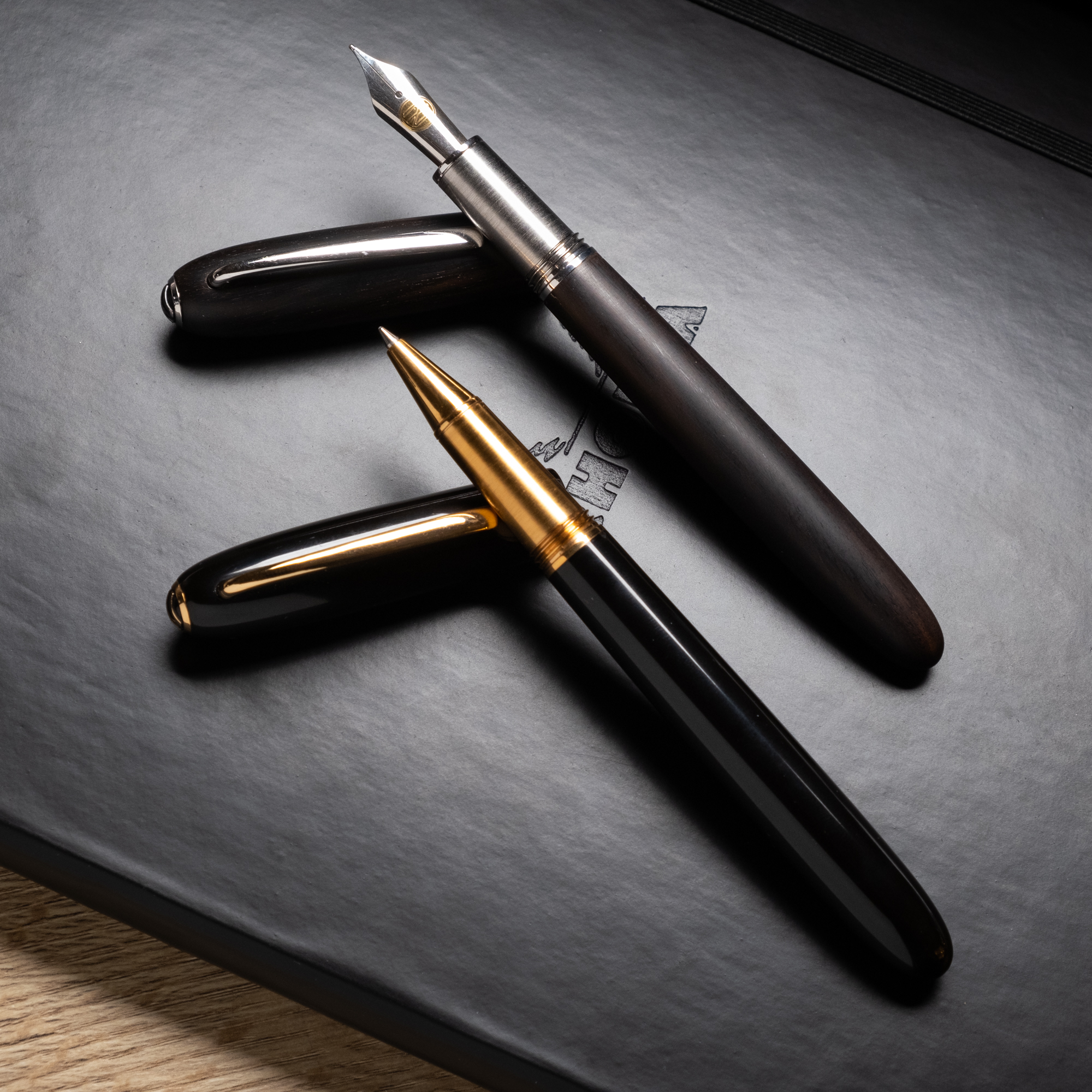 JanZander Design Alter Ego Grenadilla Wood ST Fountain pen