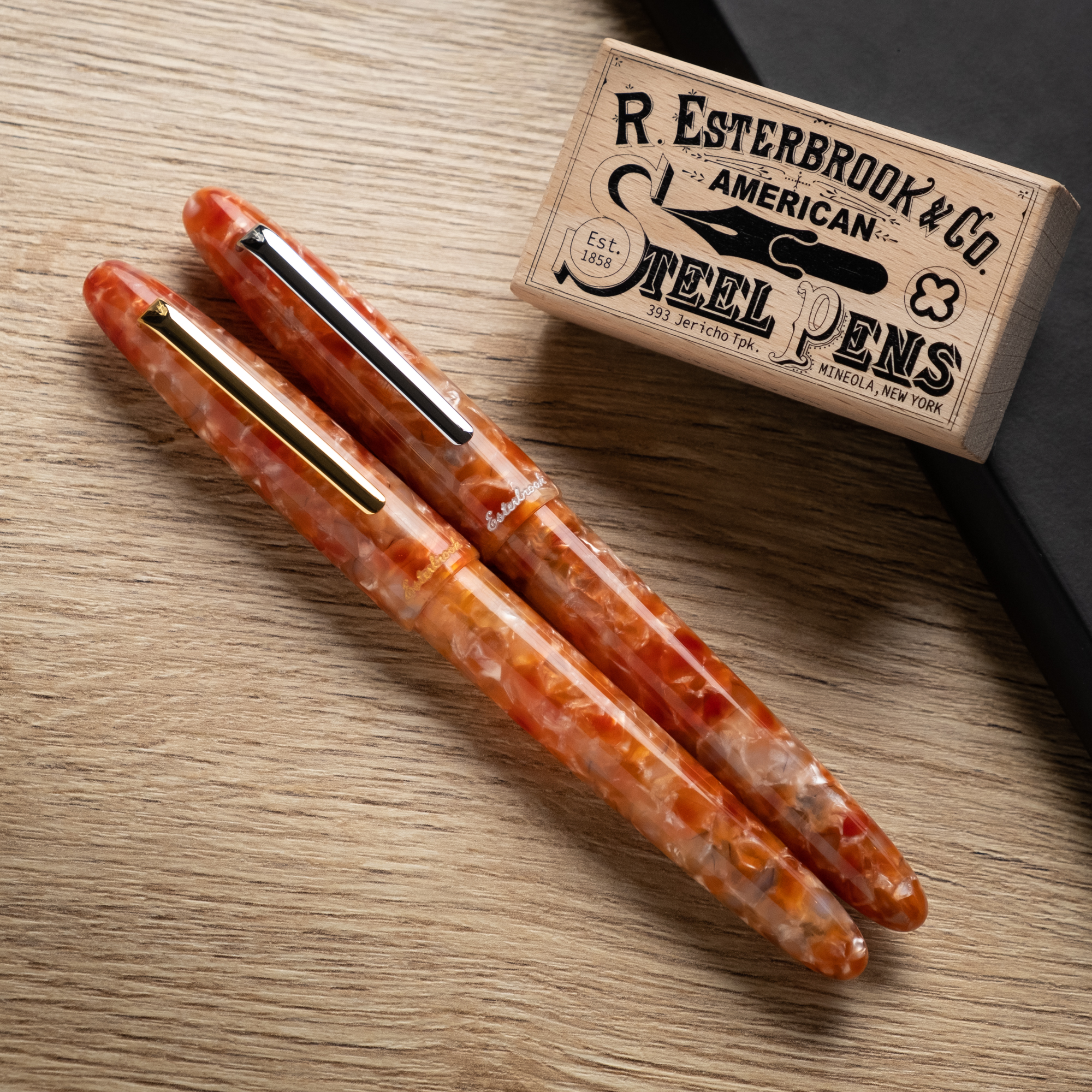 Esterbrook Estie Oversized Petrified Forest CT Caneta de Tinta Permanente