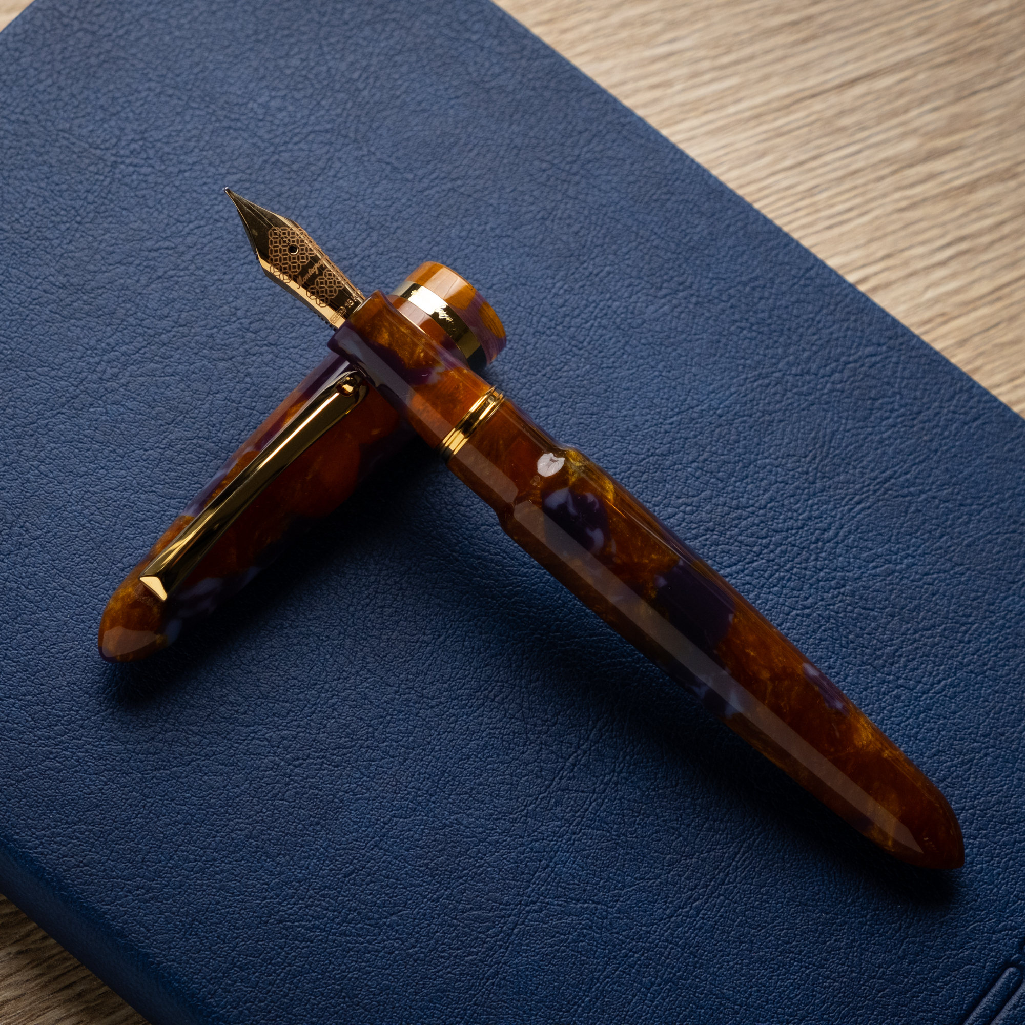 Montegrappa Venetia Lapis Lazuli Celluloid GT Fountain pen Montegrappa Venetia Lapis Lazuli Celluloid GT Fountain pen