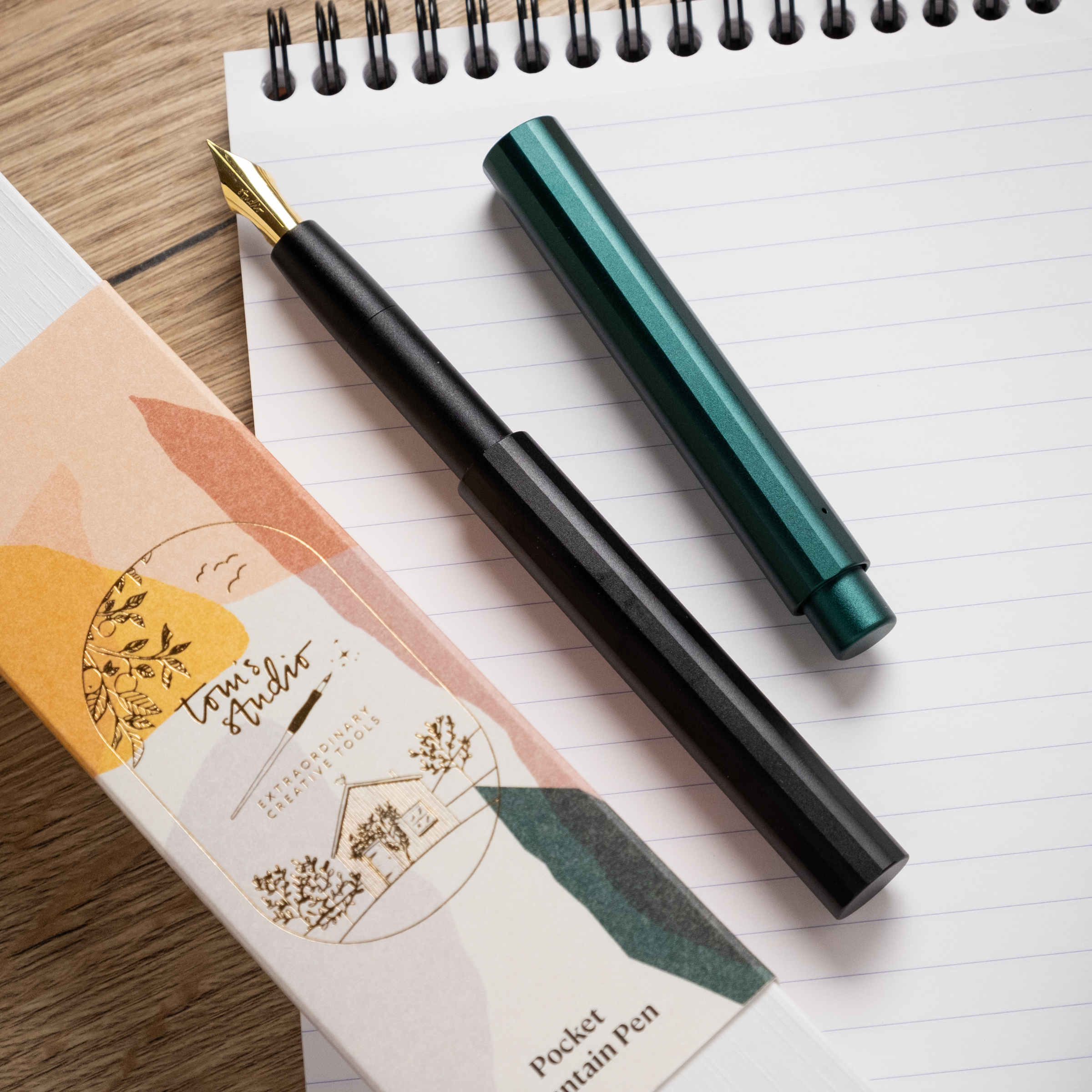 Tom's Studio The Studio Pocket Black Pióro Wieczne