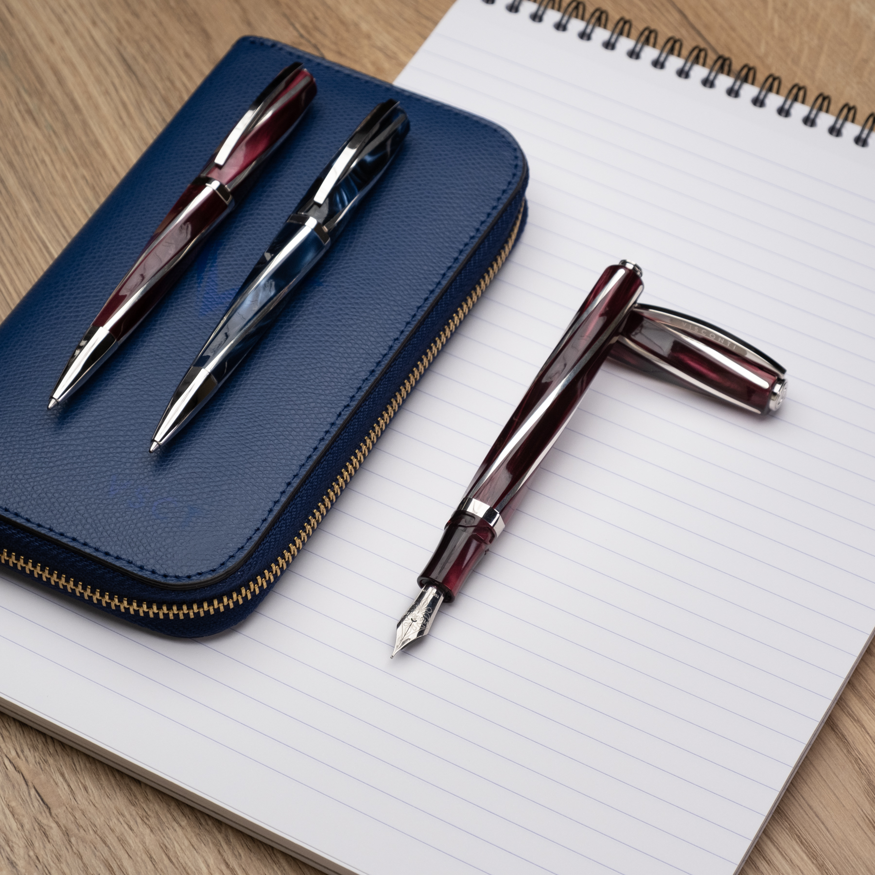 Buy Visconti Divina Elegance Imperial Blue Ballpoint Visconti Divina Elegance Imperial Blue Ballpoint