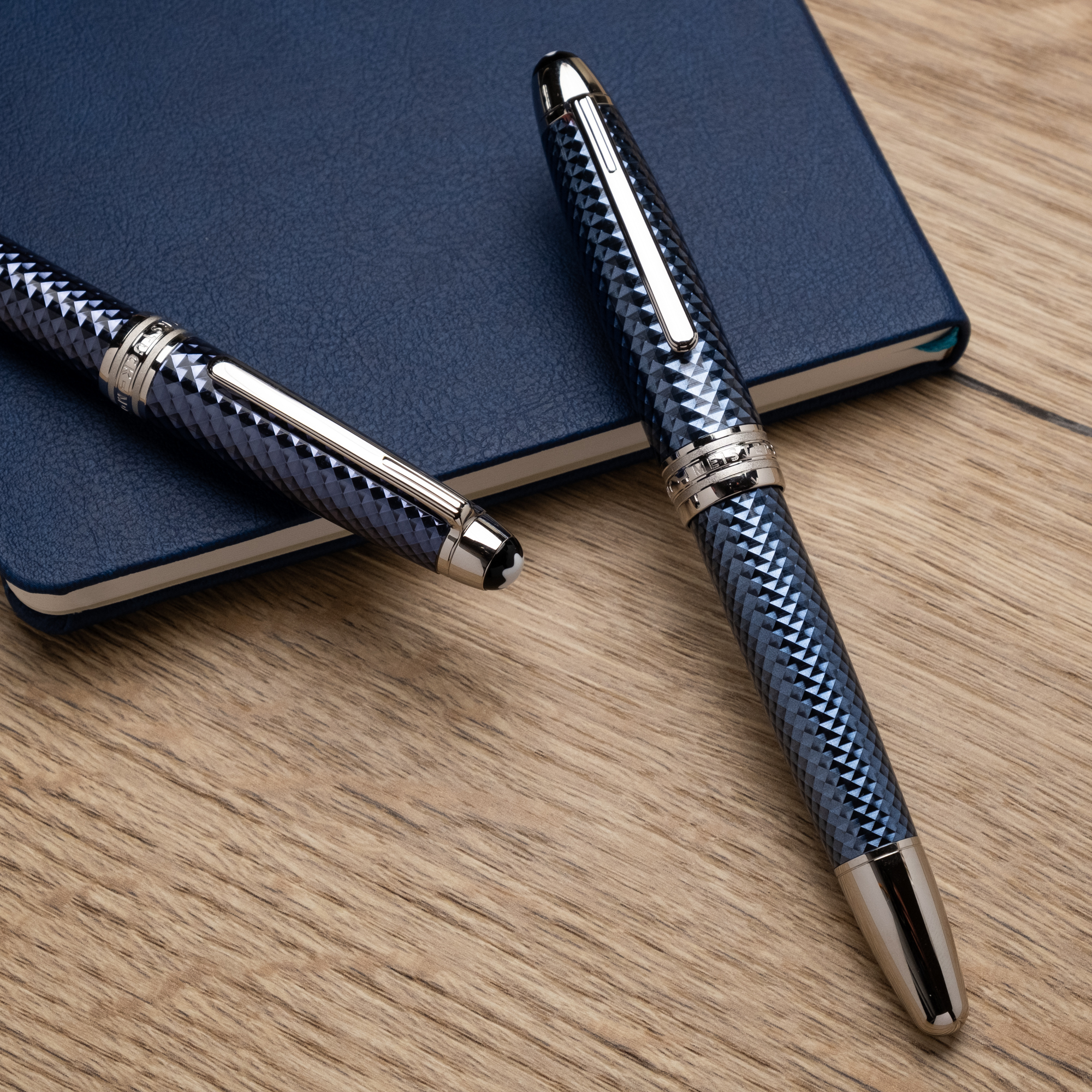 Montblanc Meisterstück Glacier Solitaire Plumo Estilográfica 129407