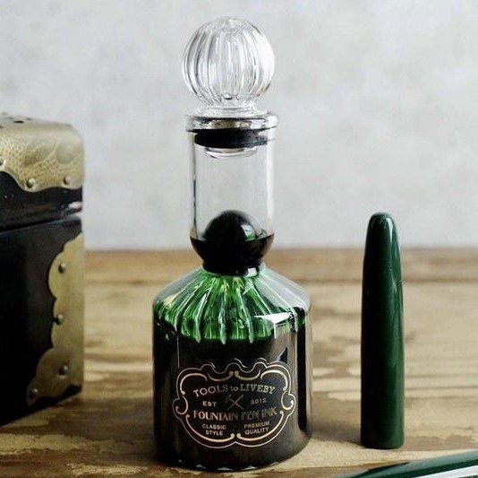Tools to Liveby Green Ink - Ink Bottle Tools to Liveby Green Ink - Ink Bottle