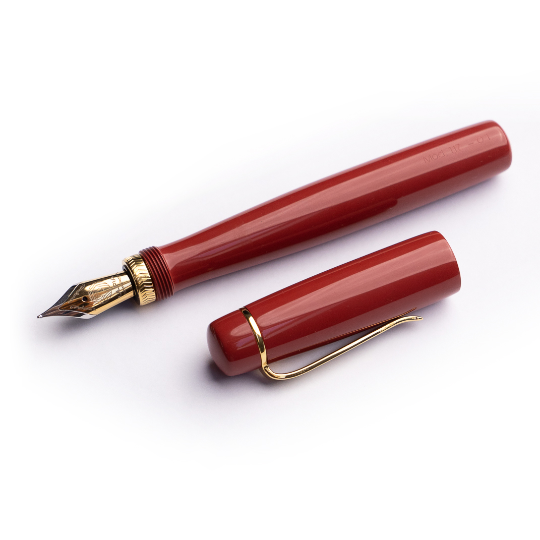 Ulpia 117 Ebonite Coral GT Caneta de Tinta Permanente