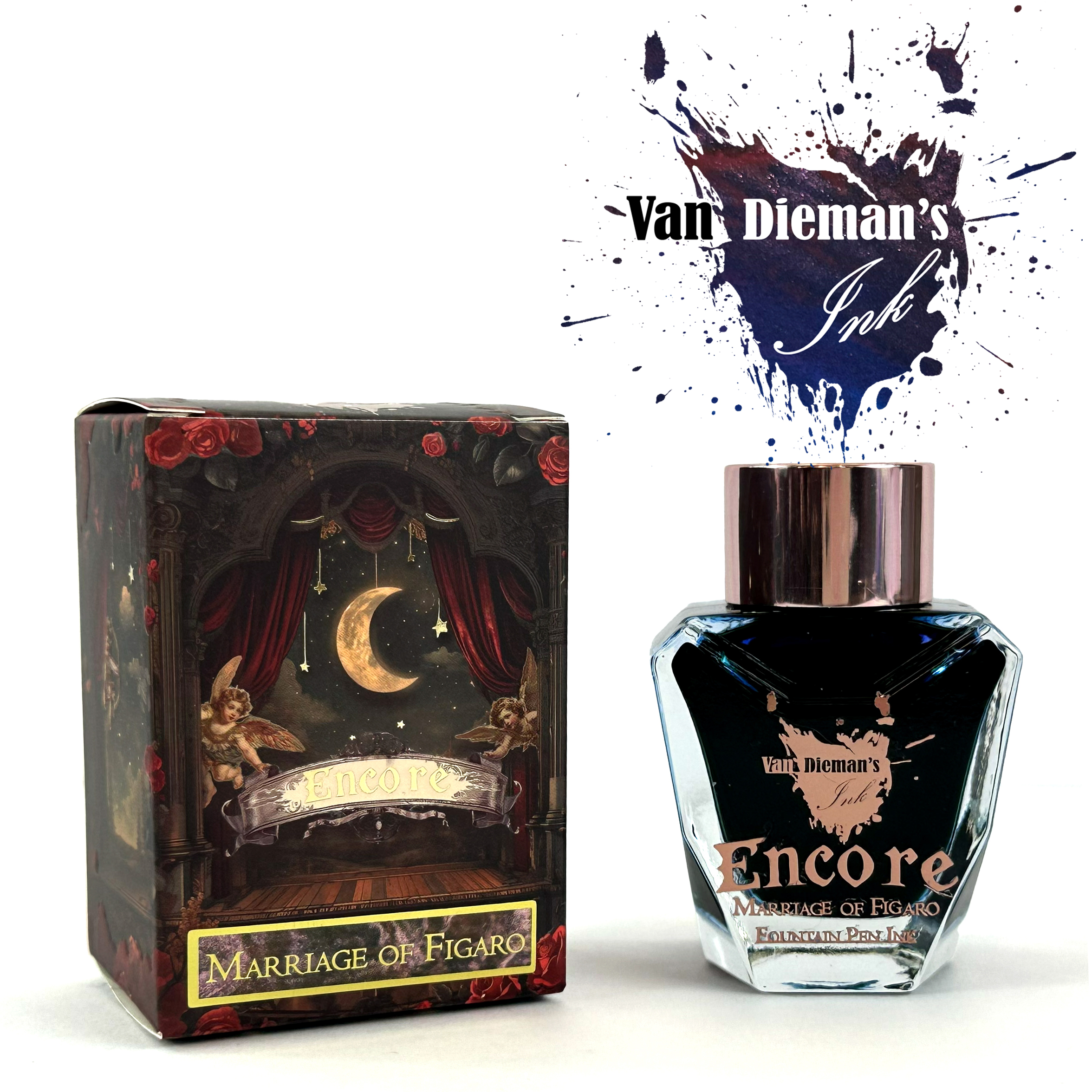 Van Dieman's Encore - Marriage of Figaro Shimmering 40ml Bouteille d'encre