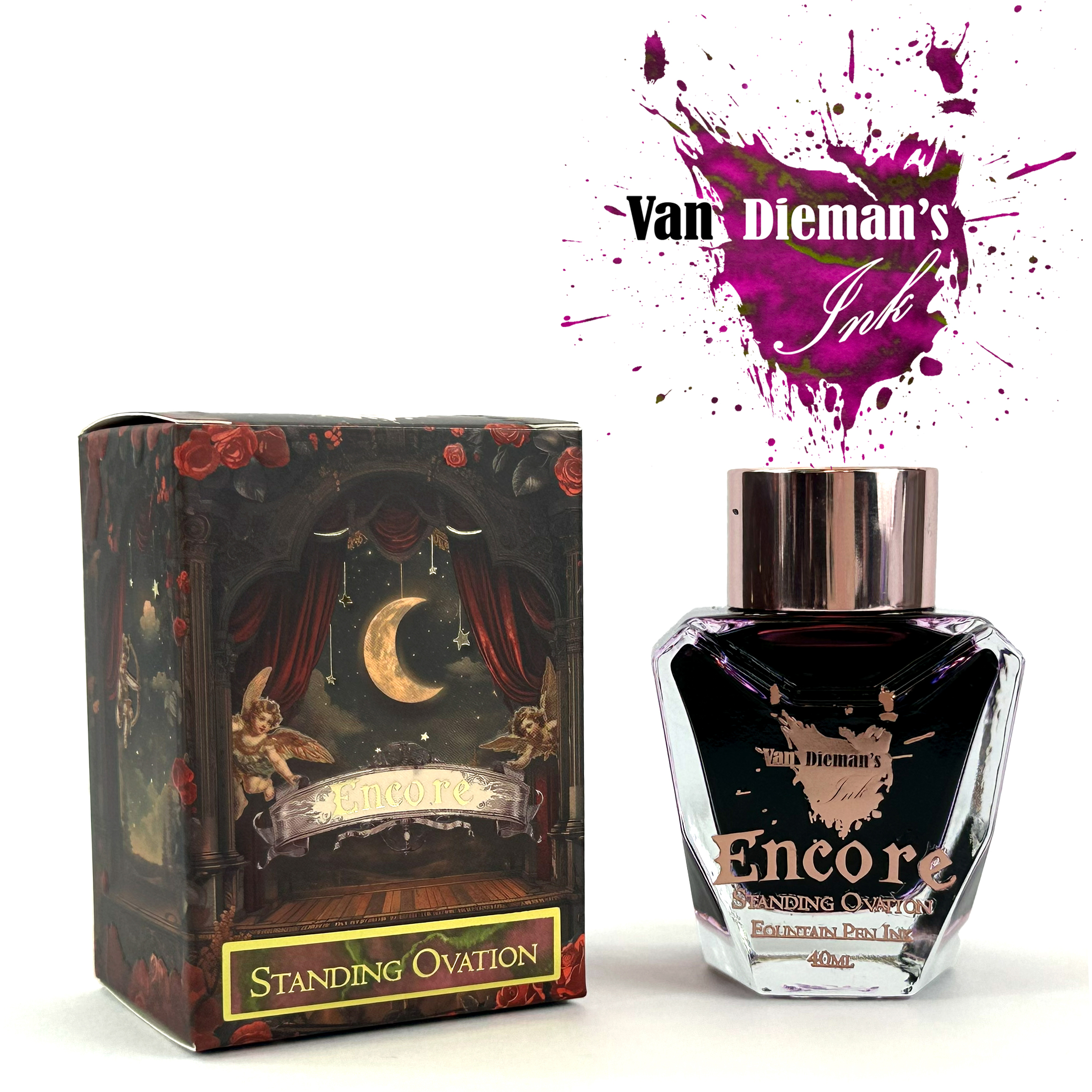 Van Dieman's Encore - Standing Ovation 40ml Ink Bottle Van Dieman's Encore - Standing Ovation 40ml Ink Bottle