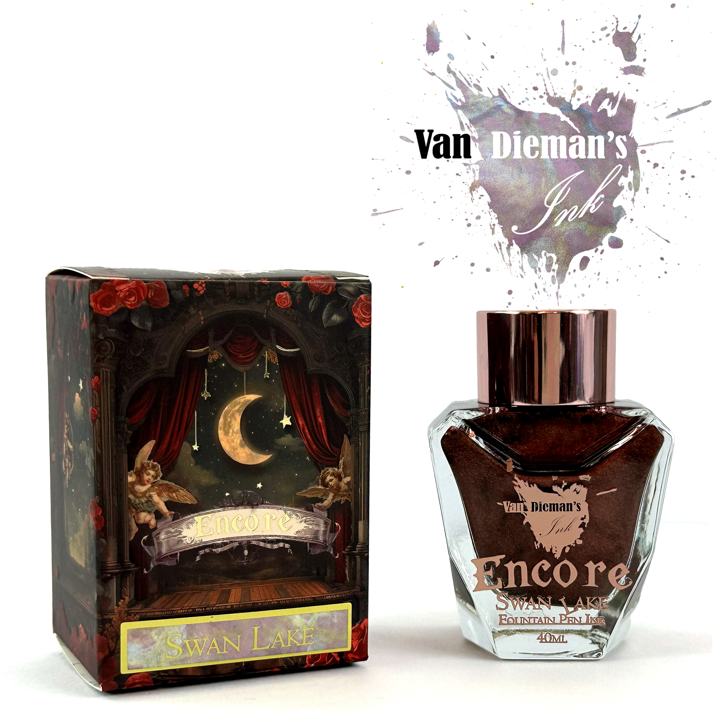 Van Dieman's Encore - Swan Lake Shimmering 40ml Inktpot