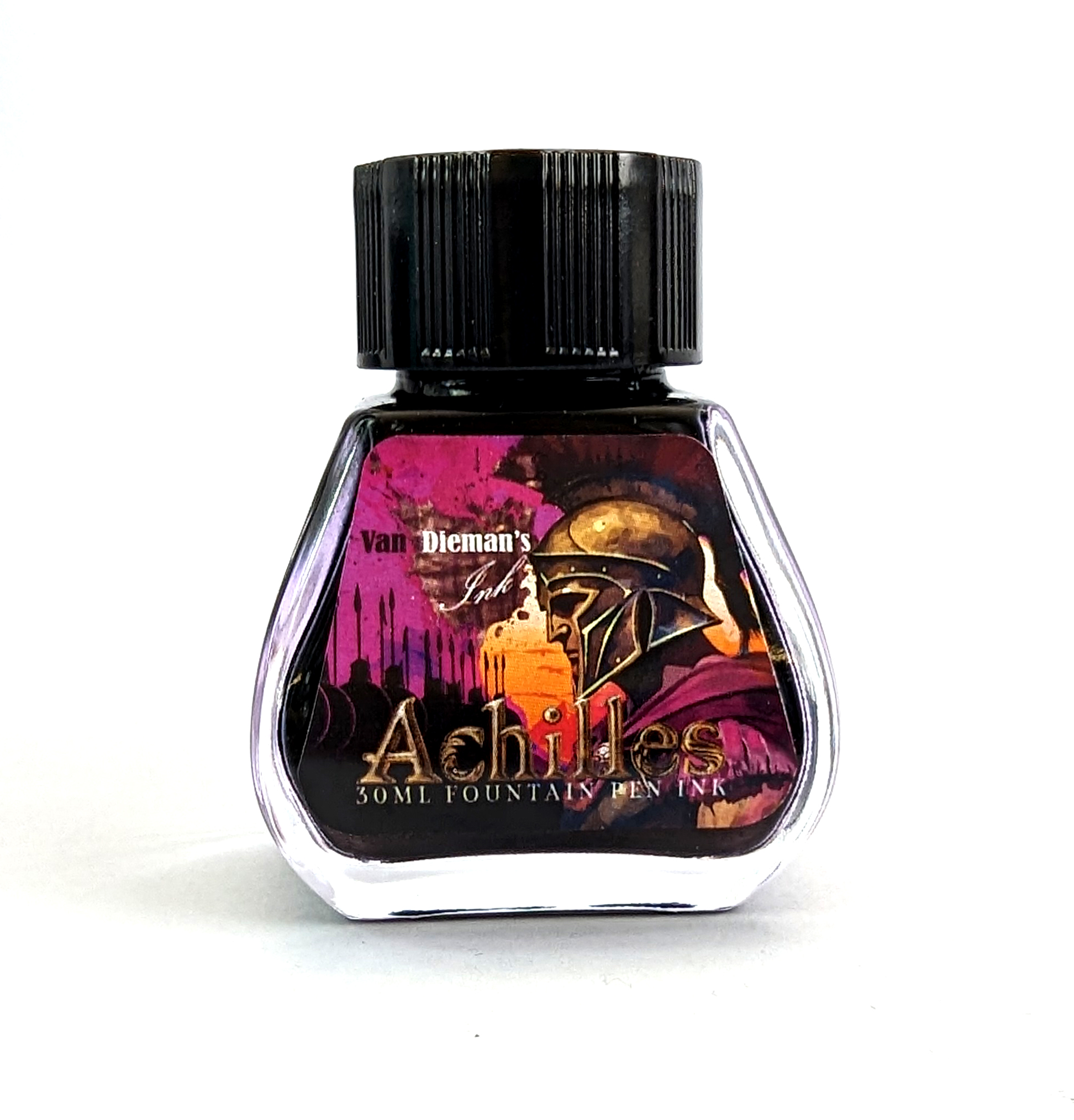 Van Dieman's Greek Heroes - Achilles Shimmering 30ml Ink Bottle Van Dieman's Greek Heroes - Achilles Shimmering 30ml Ink Bottle