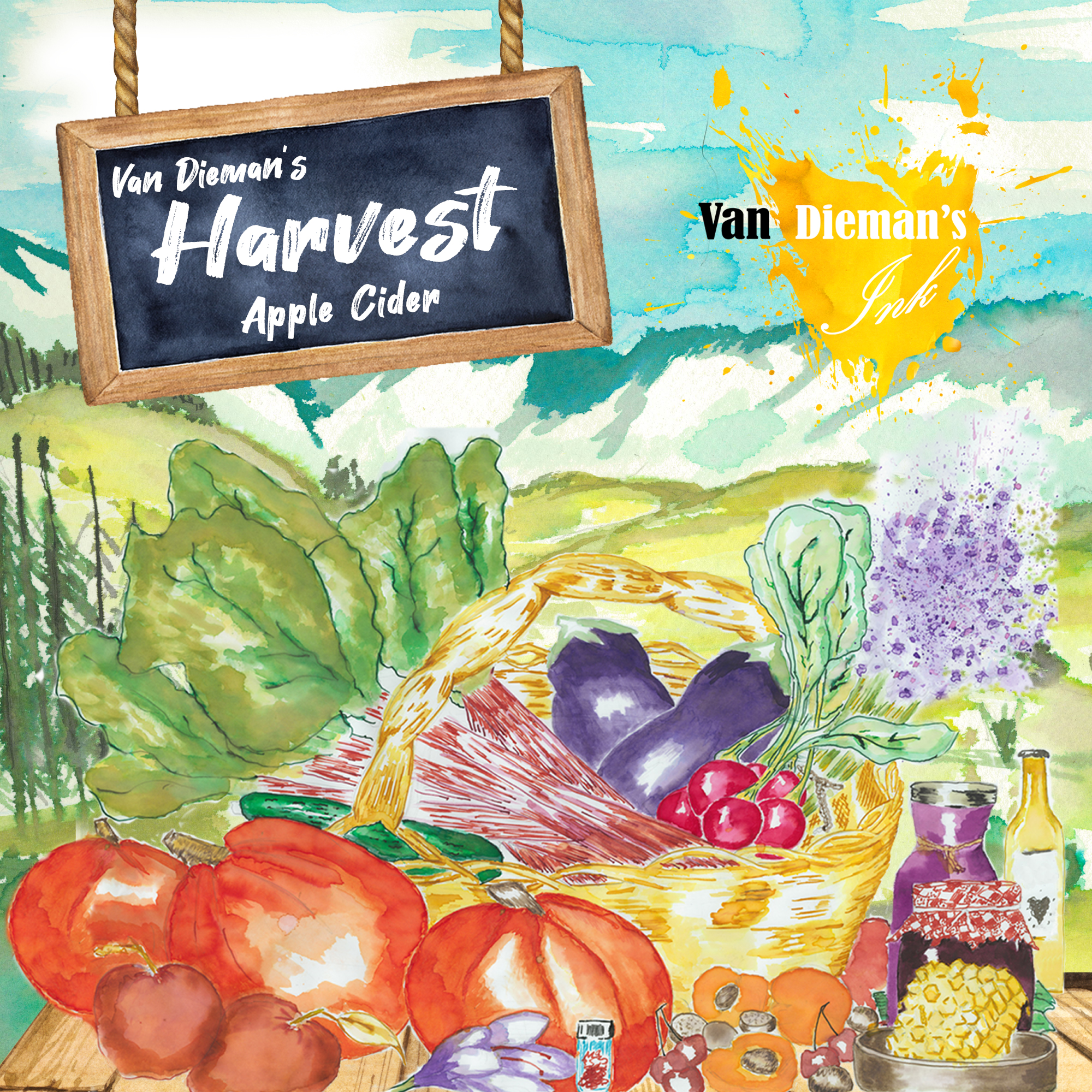 Van Dieman's Harvest - Apple Cider 30ml Tintenflasche
