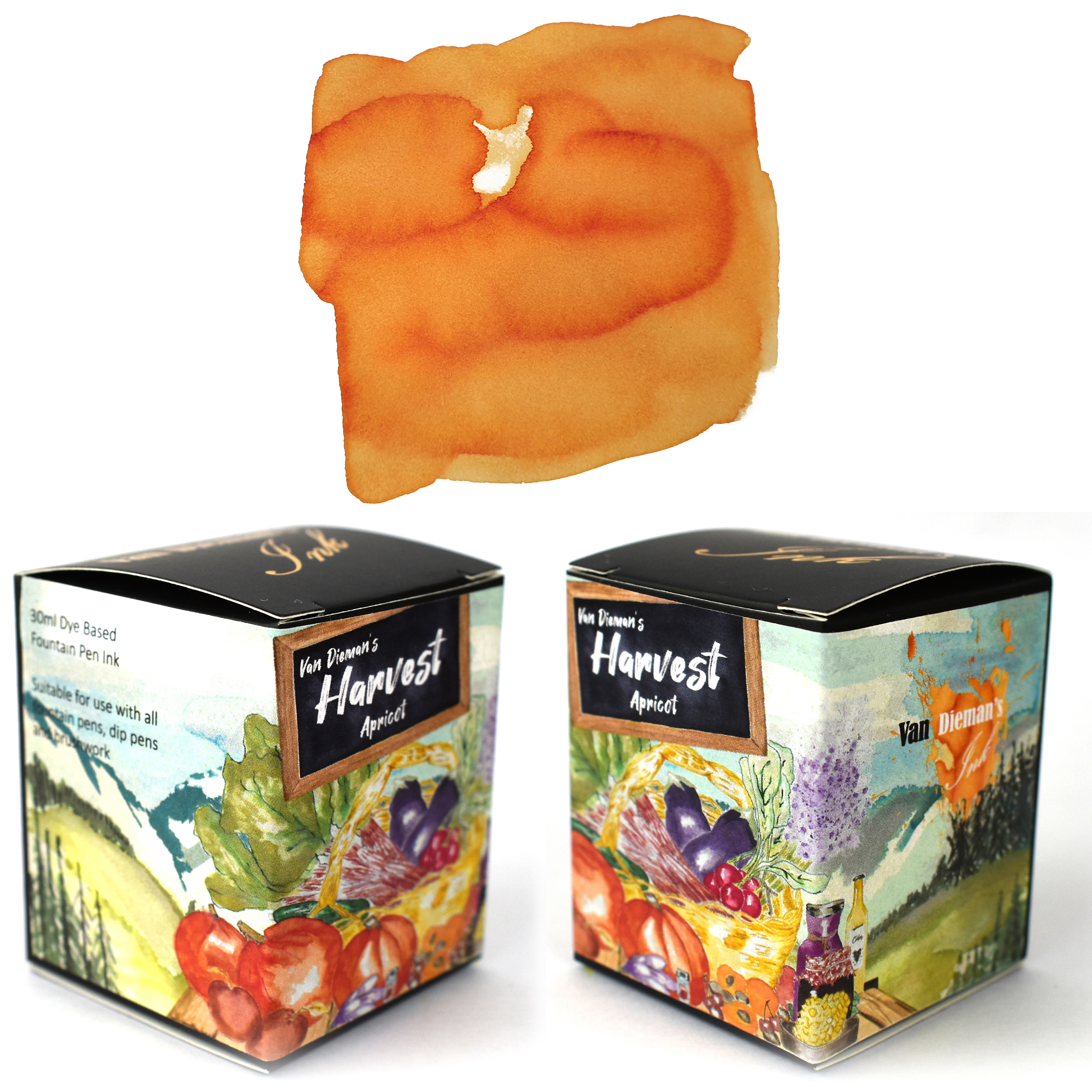 Van Dieman's Harvest - Apricot 30ml Ink Bottle Van Dieman's Harvest - Apricot 30ml Ink Bottle