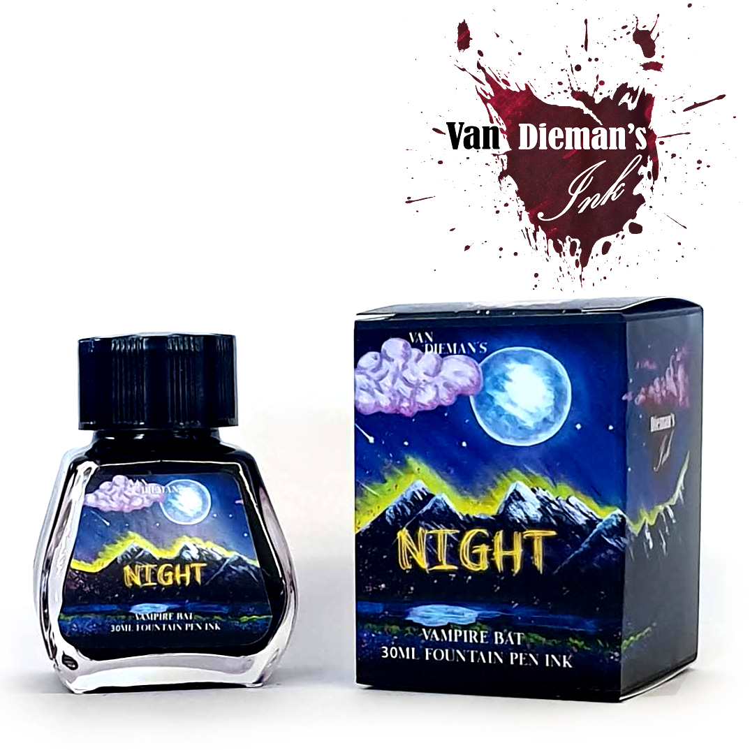 Van Dieman's Night - Vampire Bat 30ml Ink Bottle Van Dieman's Night - Vampire Bat 30ml Ink Bottle