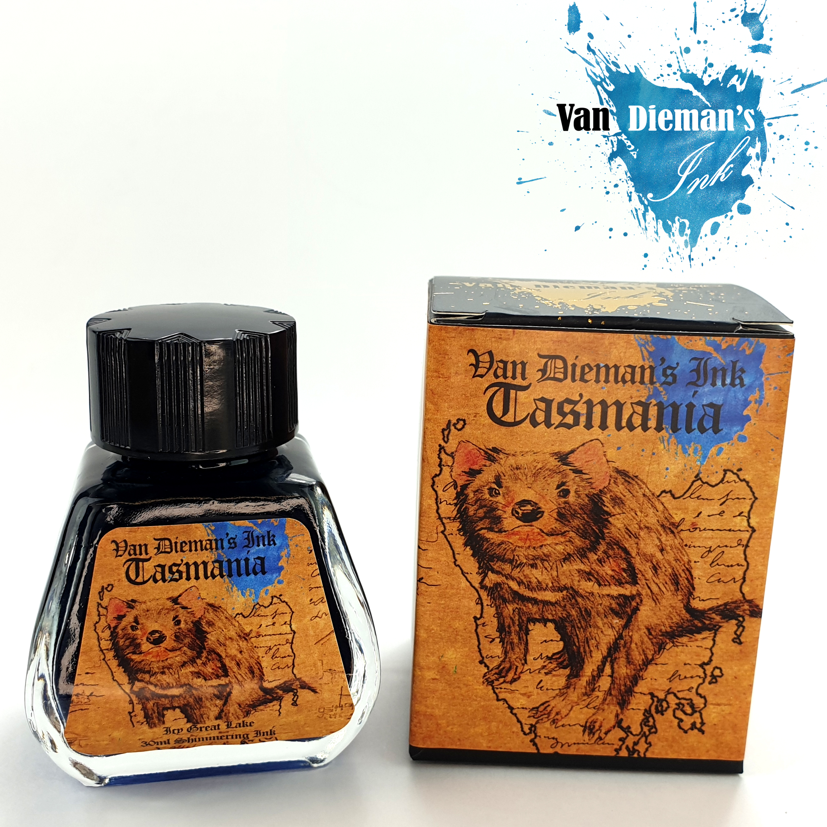 Van Dieman's Tasmania - Icy Great Lake Shimmering 30ml Bouteille d'encre
