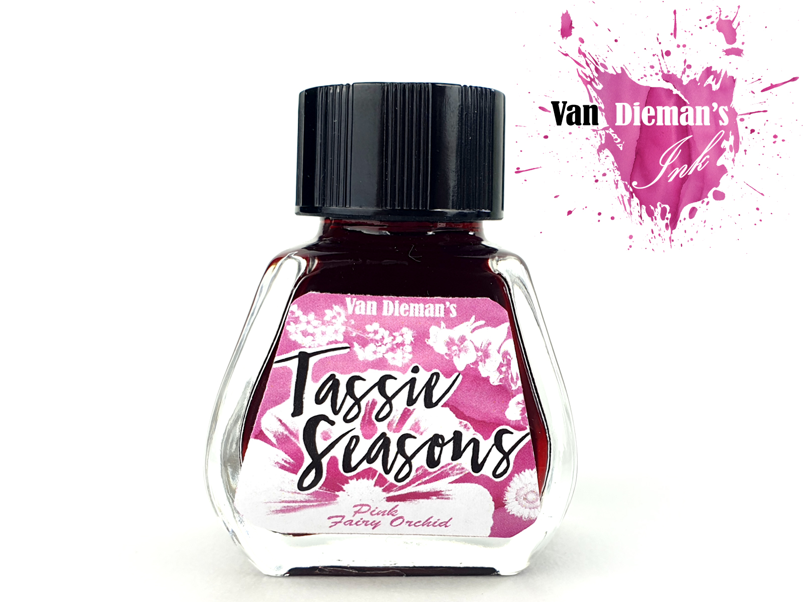 Van Dieman's Tassie Seasons - Pink Fairy Orchid 30ml Inktpot