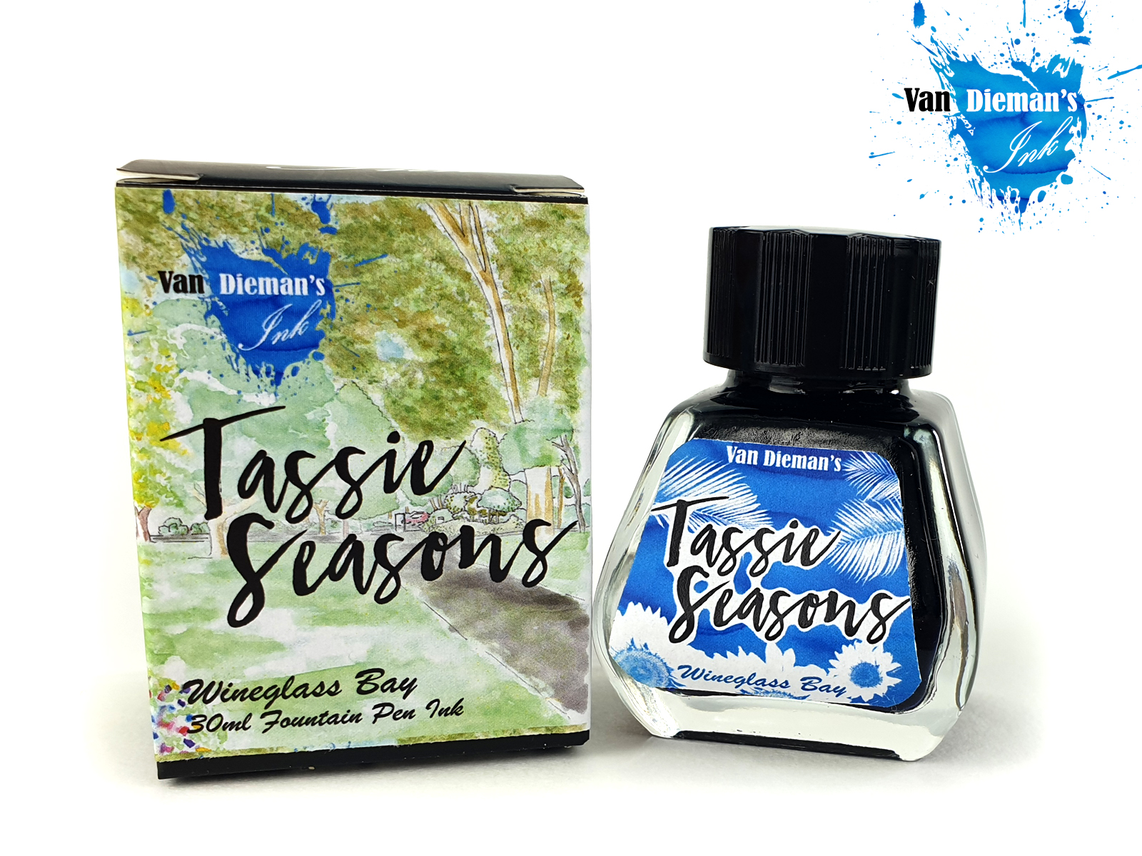 Van Dieman's Tassie Seasons - Wineglass Bay 30ml Ink Bottle