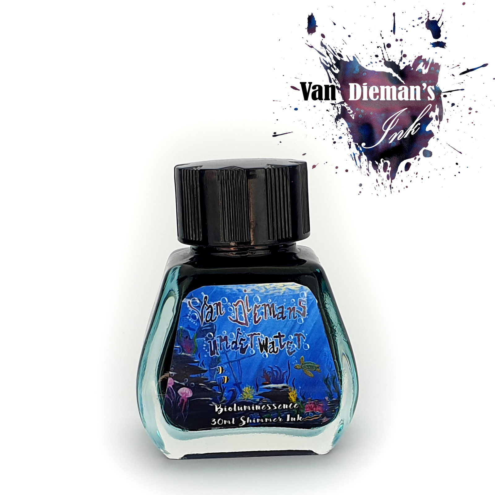Van Dieman's Underwater - Bioluminescence Shimmering 30ml Ink Bottle
