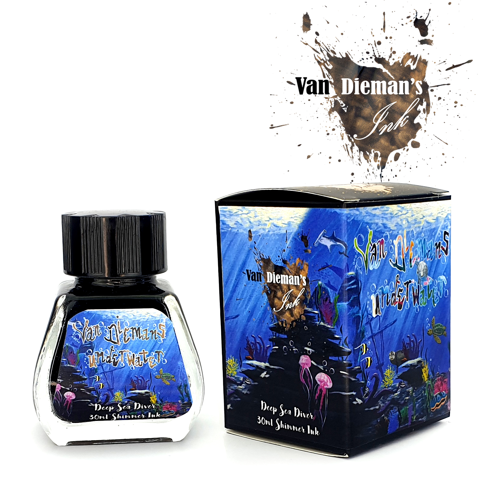 Van Dieman's Underwater - Deep Sea Diver Shimmering 30ml Tintenflasche