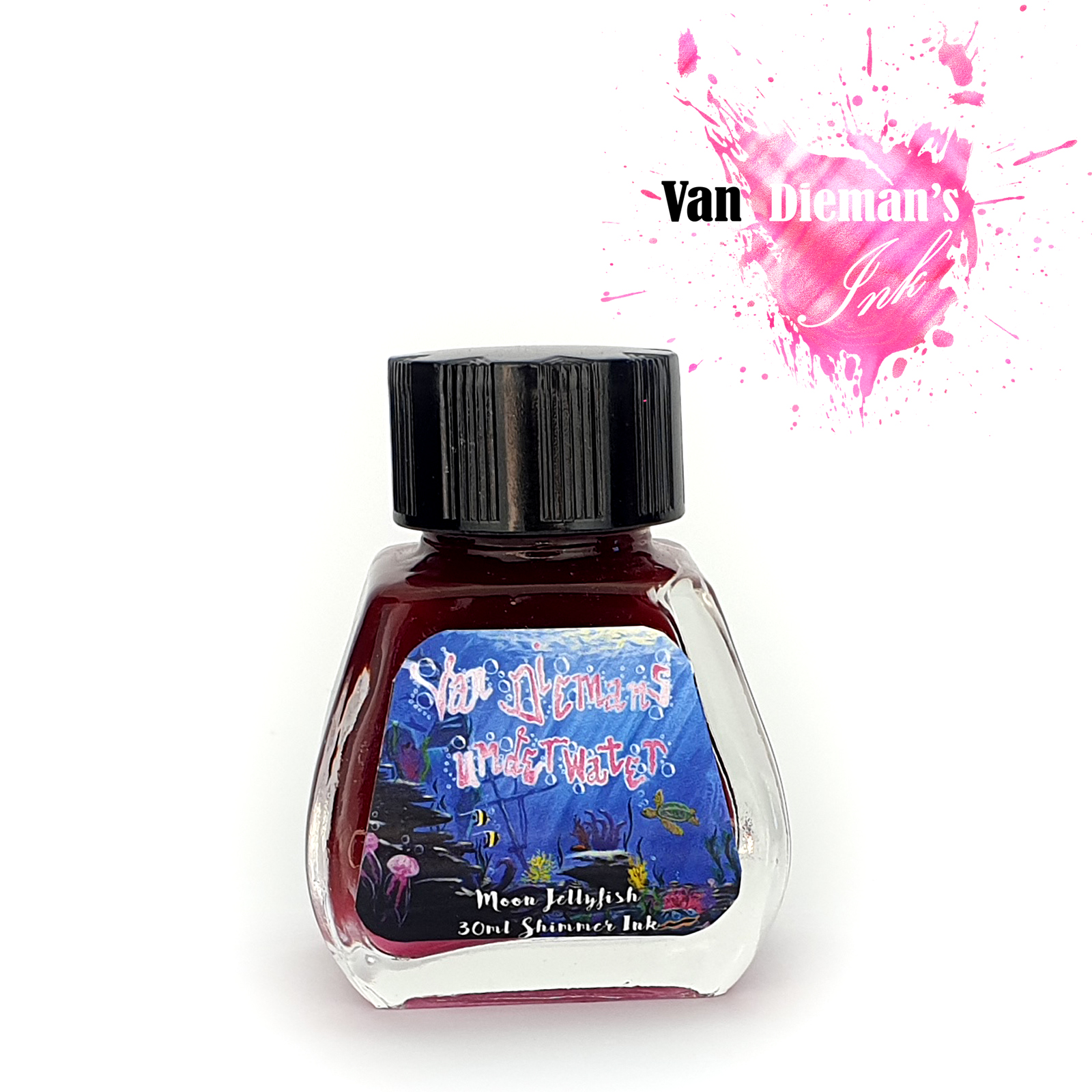 Van Dieman's Underwater - Moon Jellyfish Shimmering 30ml Frasco de tinta
