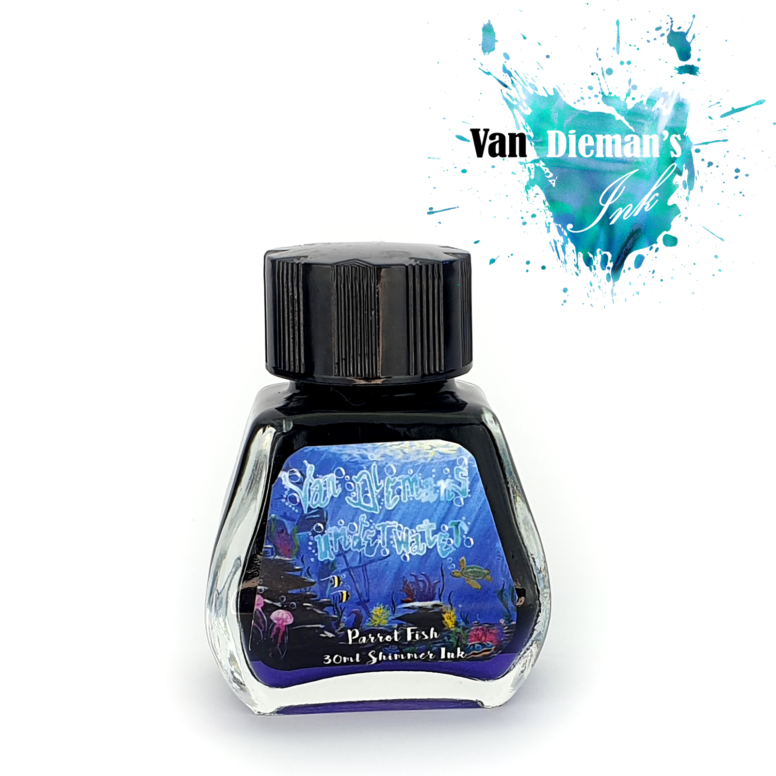 Van Dieman's Underwater - Parrot Fish Shimmering 30ml Bläck flaska