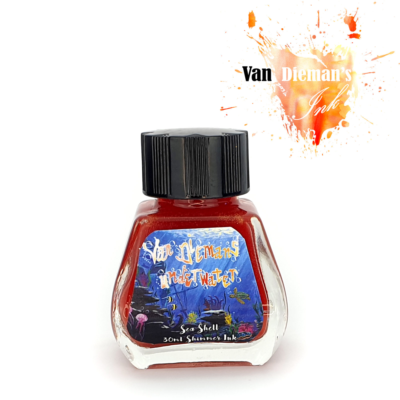 Van Dieman's Underwater - Sea Shell Shimmering 30ml Ink Bottle