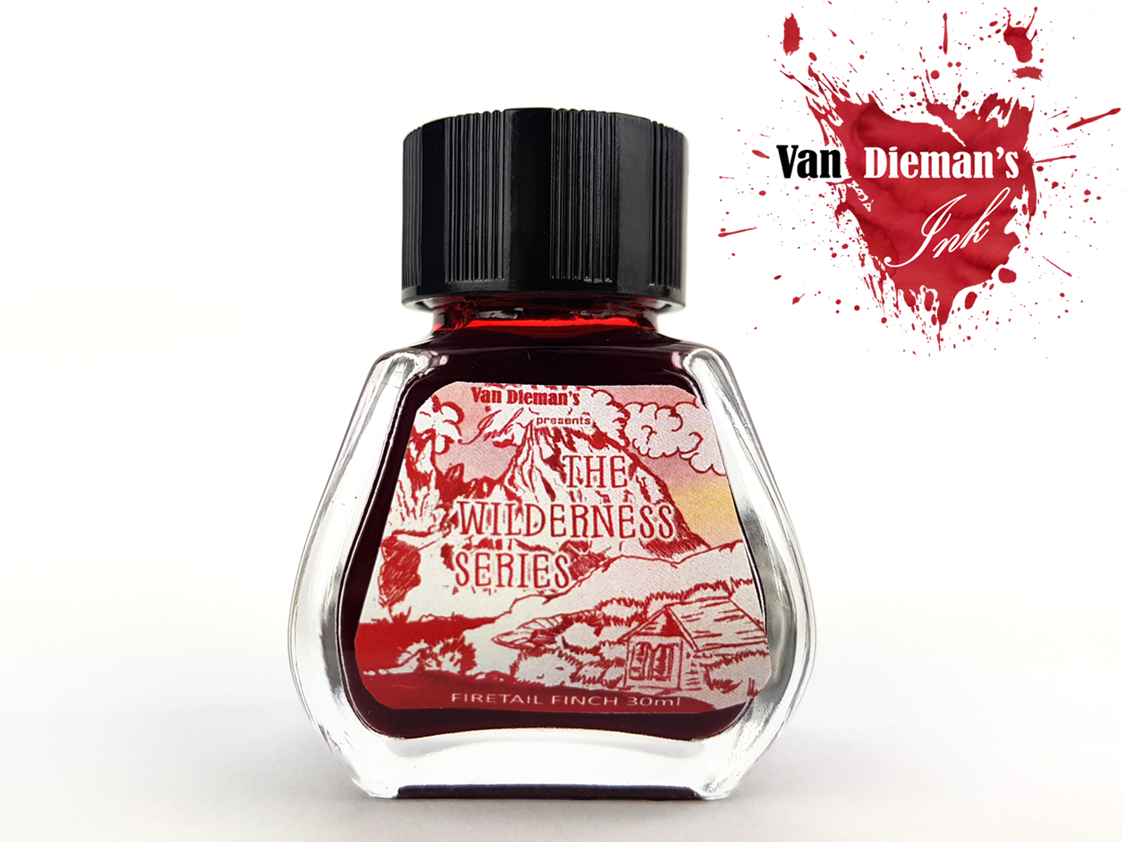 Van Dieman's Wilderness - Firetail Finch 30ml Ink Bottle