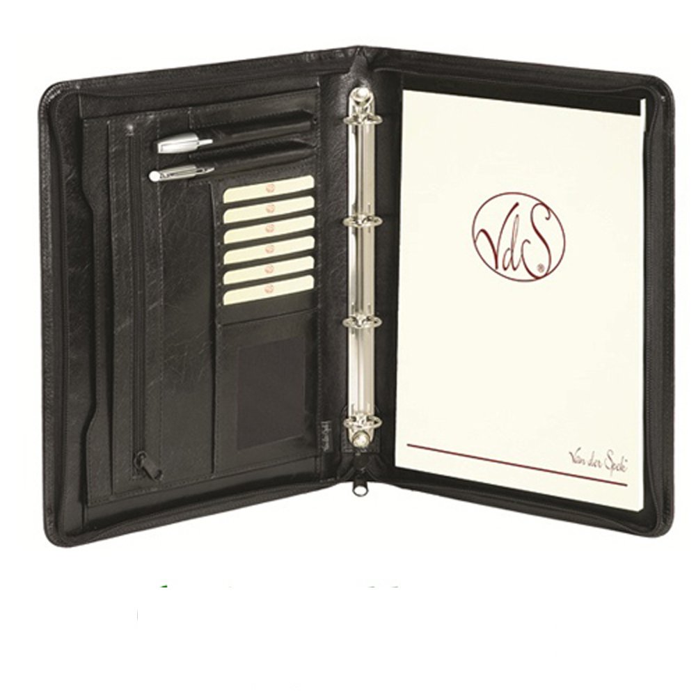 Buy Van der Spek Luigi Raphael 2041 A4 Writing Case (Brown/Black) Van der Spek Luigi Raphael 2041 A4 Writing Case (Brown/Black)