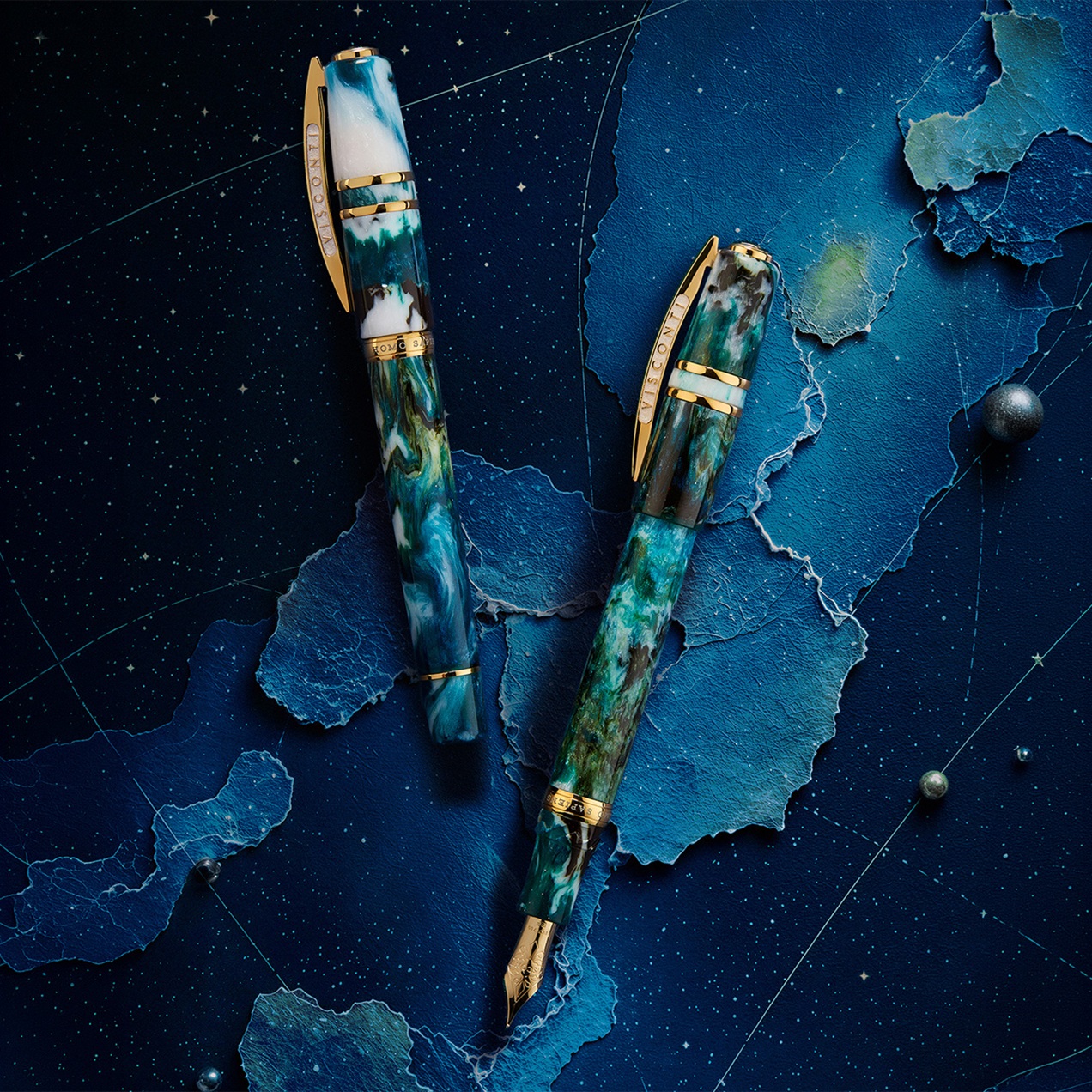Visconti Homo Sapiens Nebula Eagle LE Plumo Estilográfica