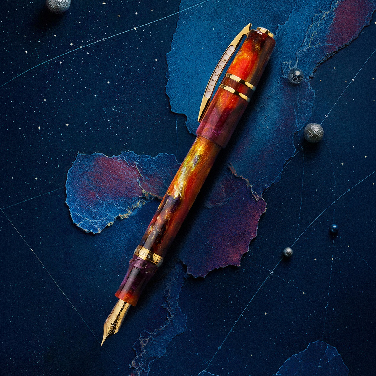 Visconti Homo Sapiens Nebula Orion LE Fountain pen