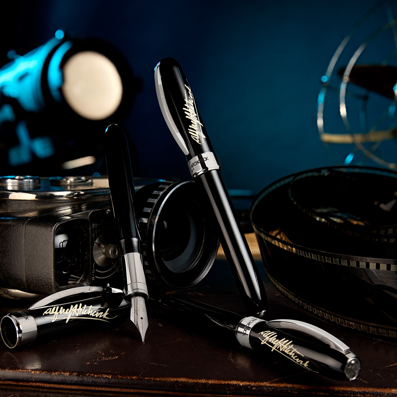 Visconti Alfred Hitchcock Black Kugelschreiber