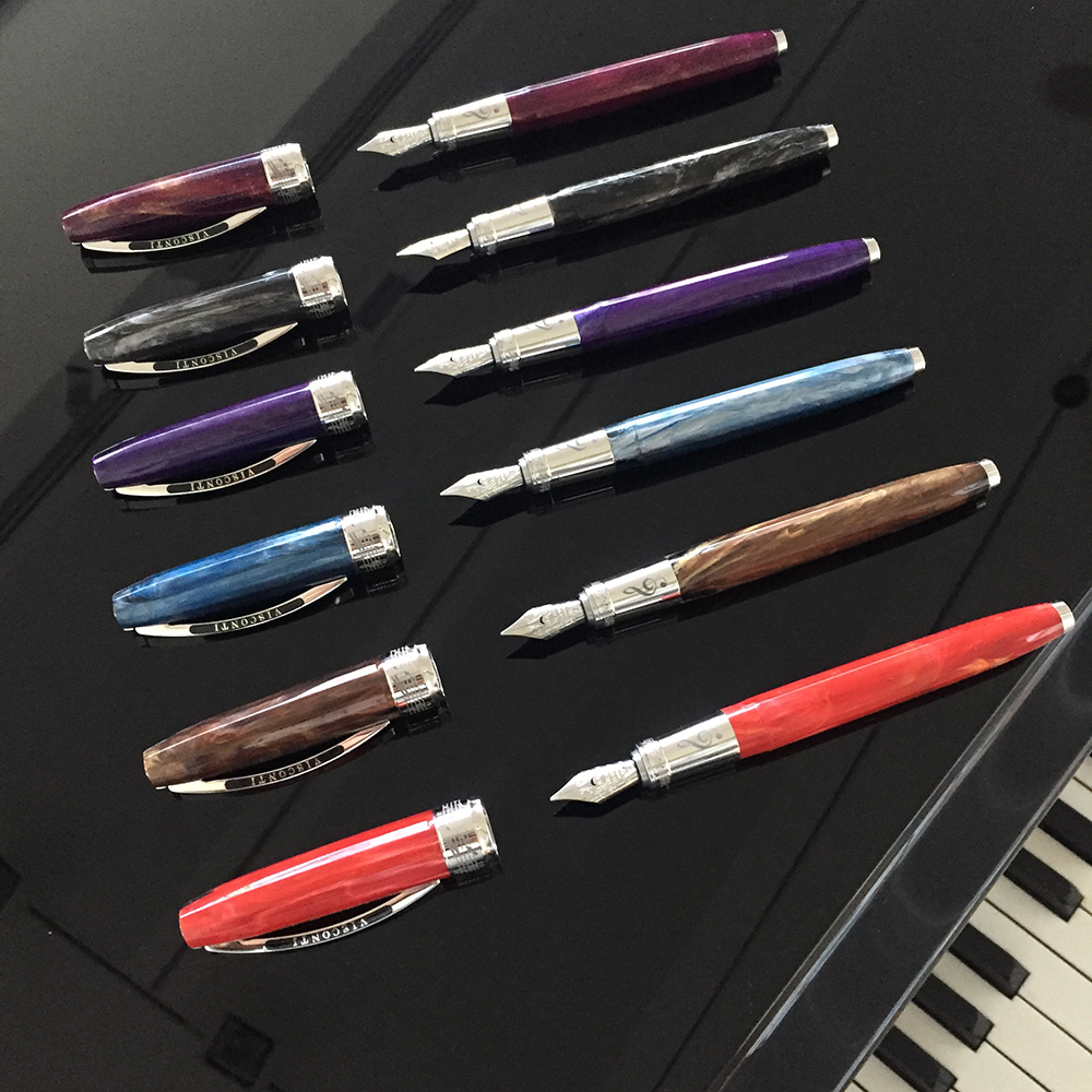 Visconti Hall Music Purple for Pop Fountain pen