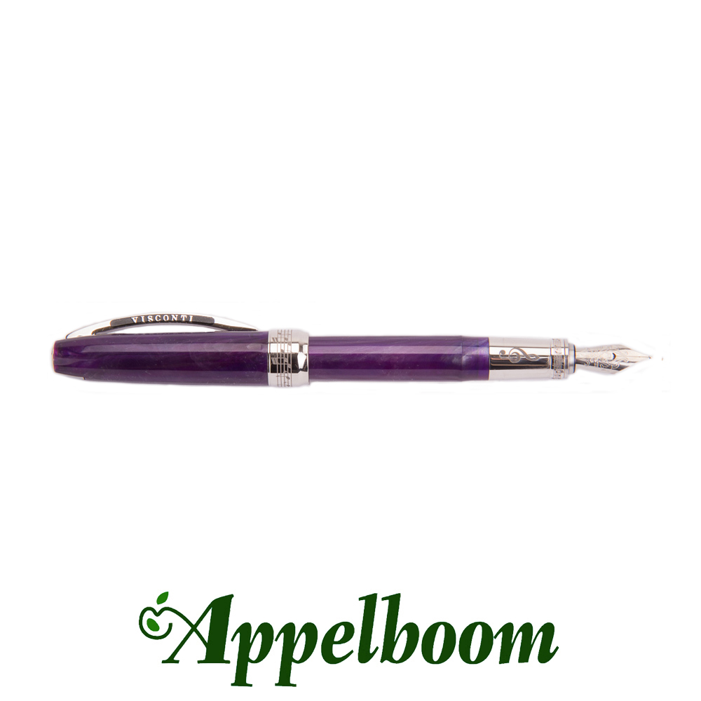 Visconti Hall Music Purple for Pop Fountain pen