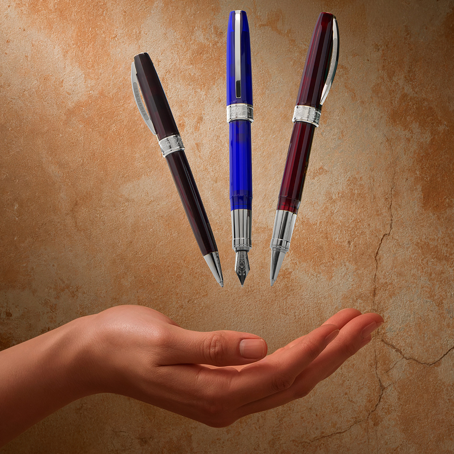 Visconti Michelangelo Translucent Black Ballpoint