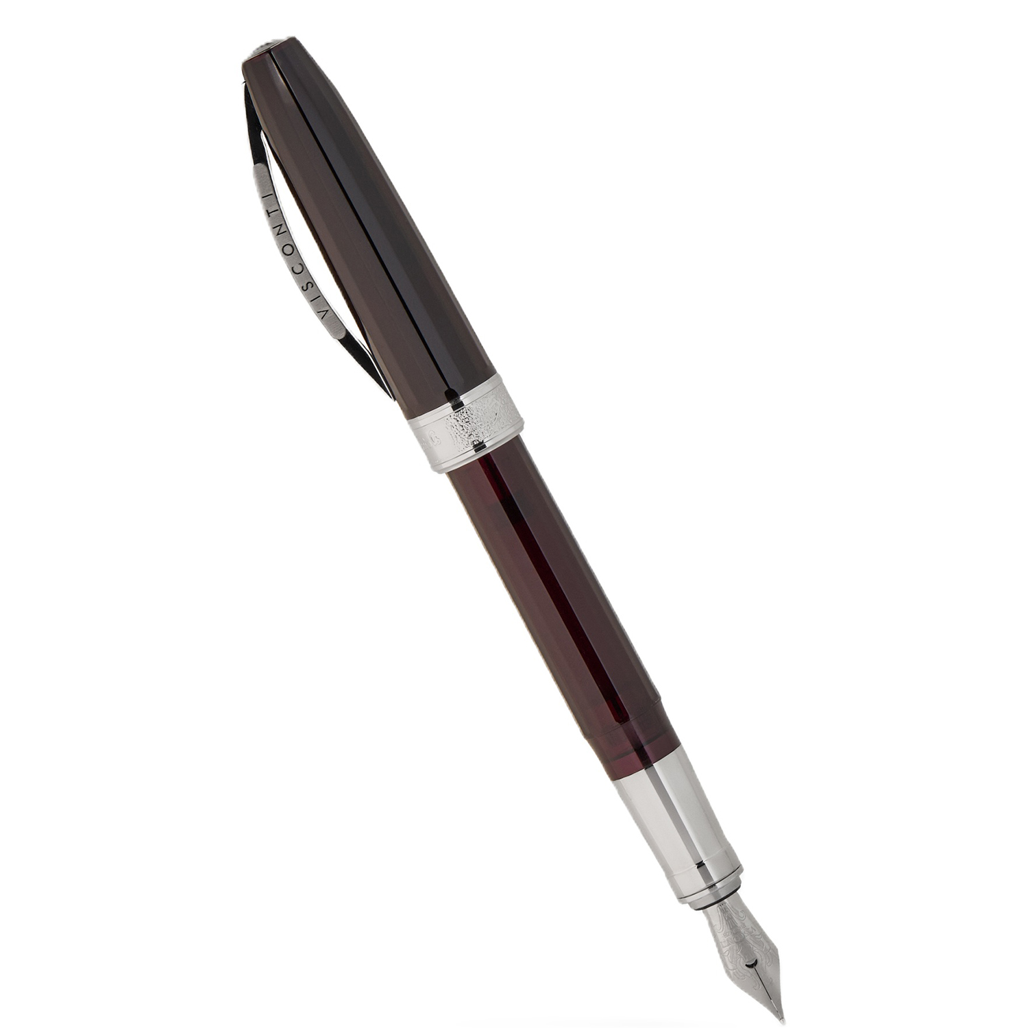Visconti Michelangelo Translucent Black Fountain Pen