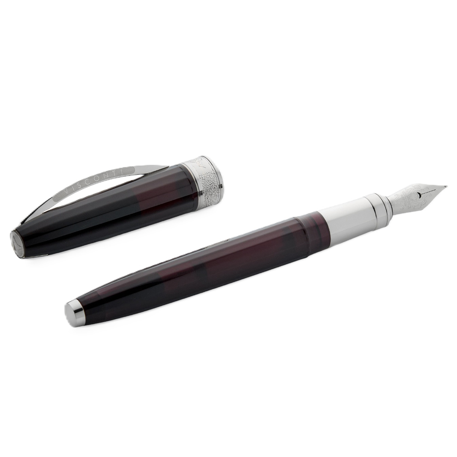 Visconti Michelangelo Translucent Black Fountain Pen