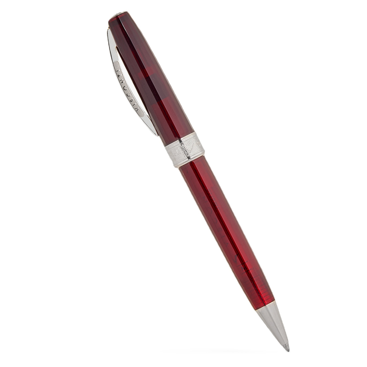 Visconti Michelangelo Translucent Red Balpen