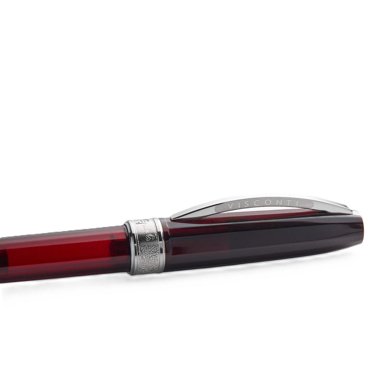 Visconti Michelangelo Translucent Red Reservoarpenna