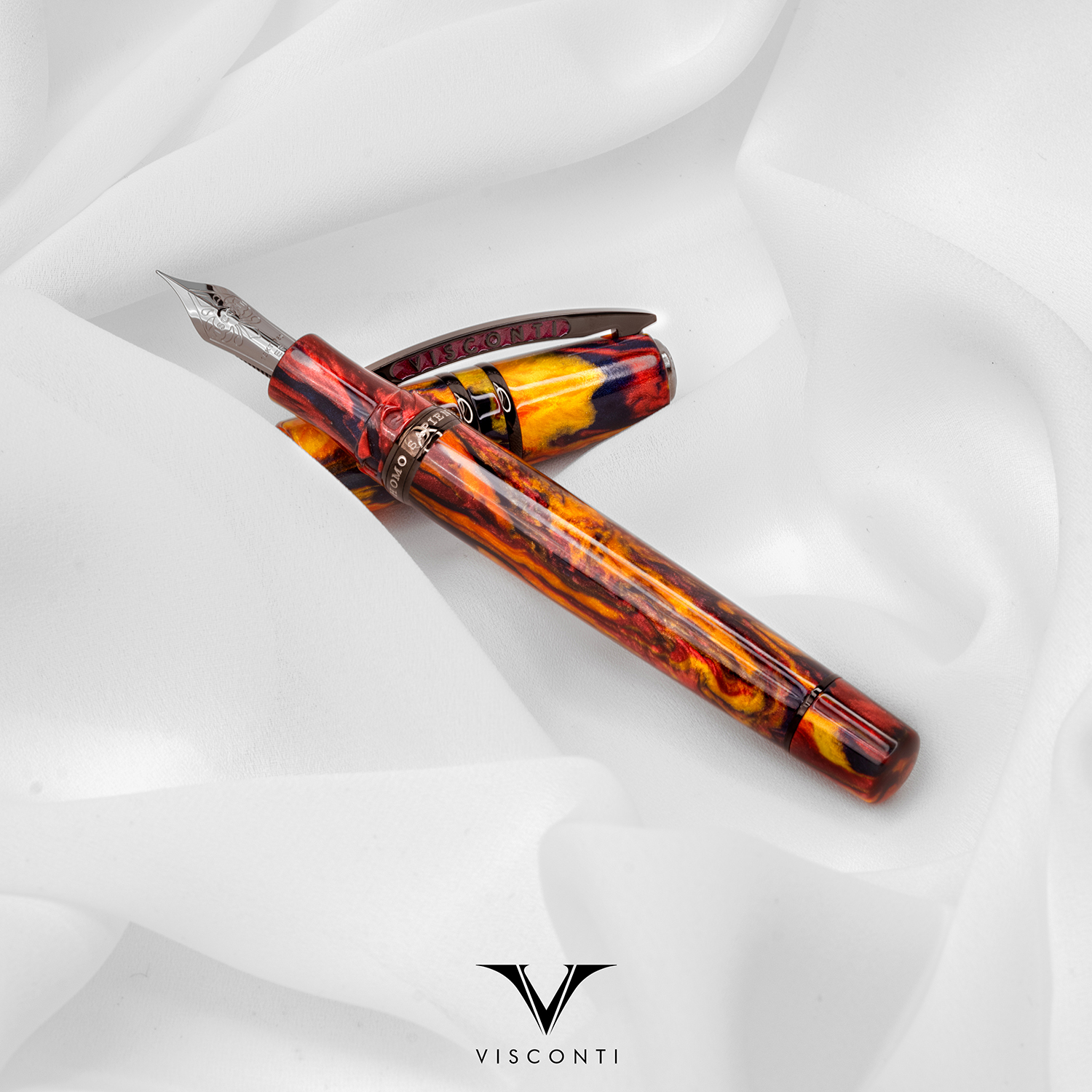 Visconti Homo Sapiens Earth Origins Fire LE Fountain pen Visconti Homo Sapiens Earth Origins Fire LE Fountain pen