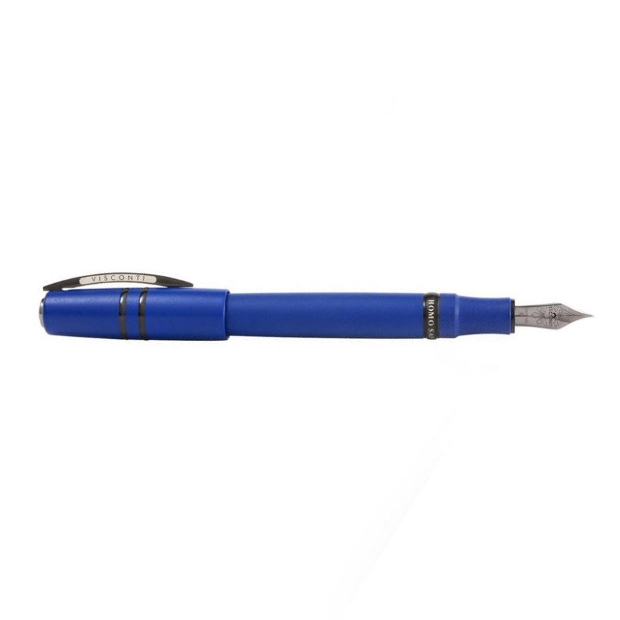 Visconti Homo Sapiens Lava Color Ultramarine Blue Fountain Pen